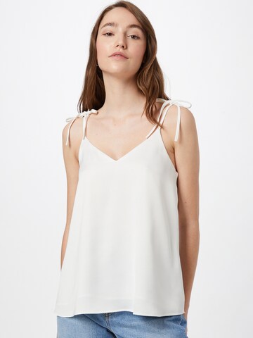 River Island Top in White: front