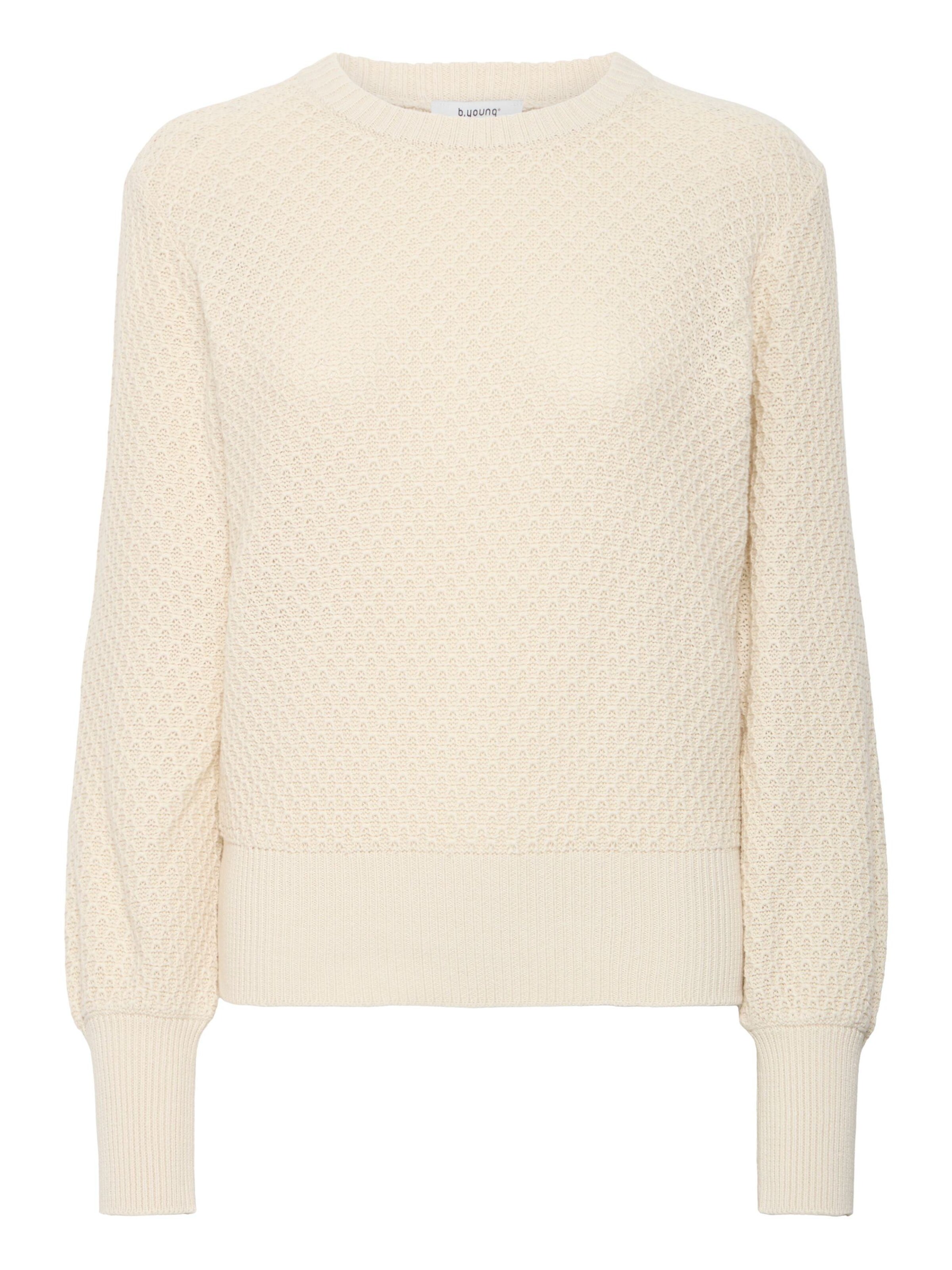 b.young - Jersey ' NERAM ' en beige: frente
