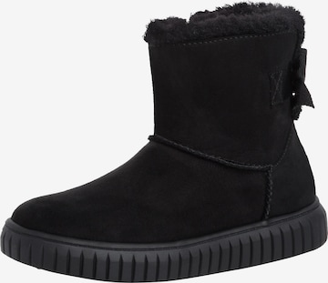 s.Oliver Boot in Black: front