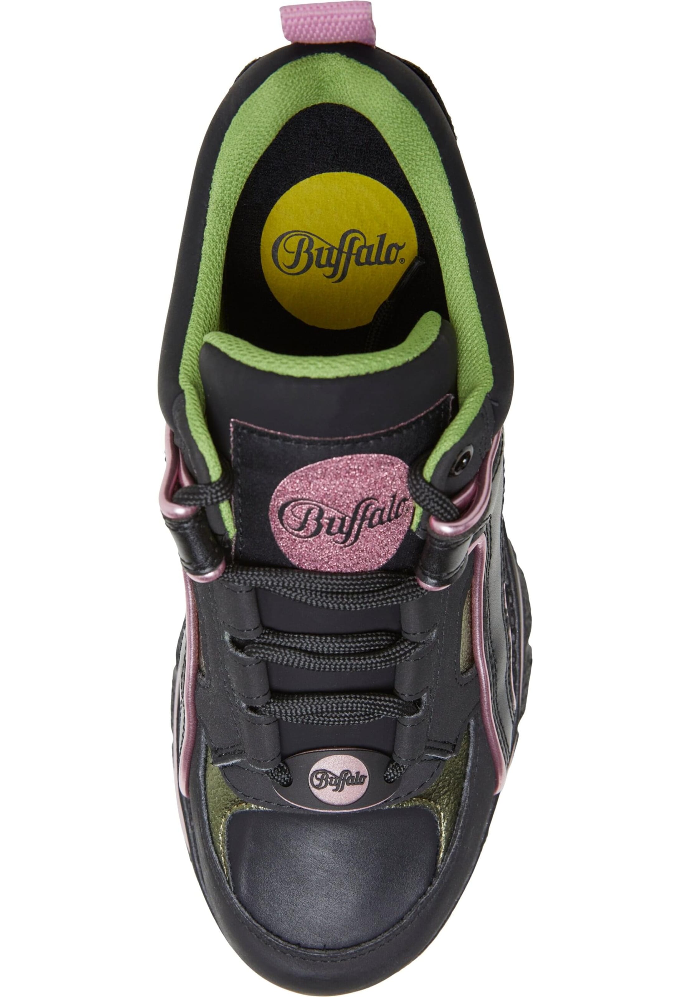 BUFFALO Tenisky – černá