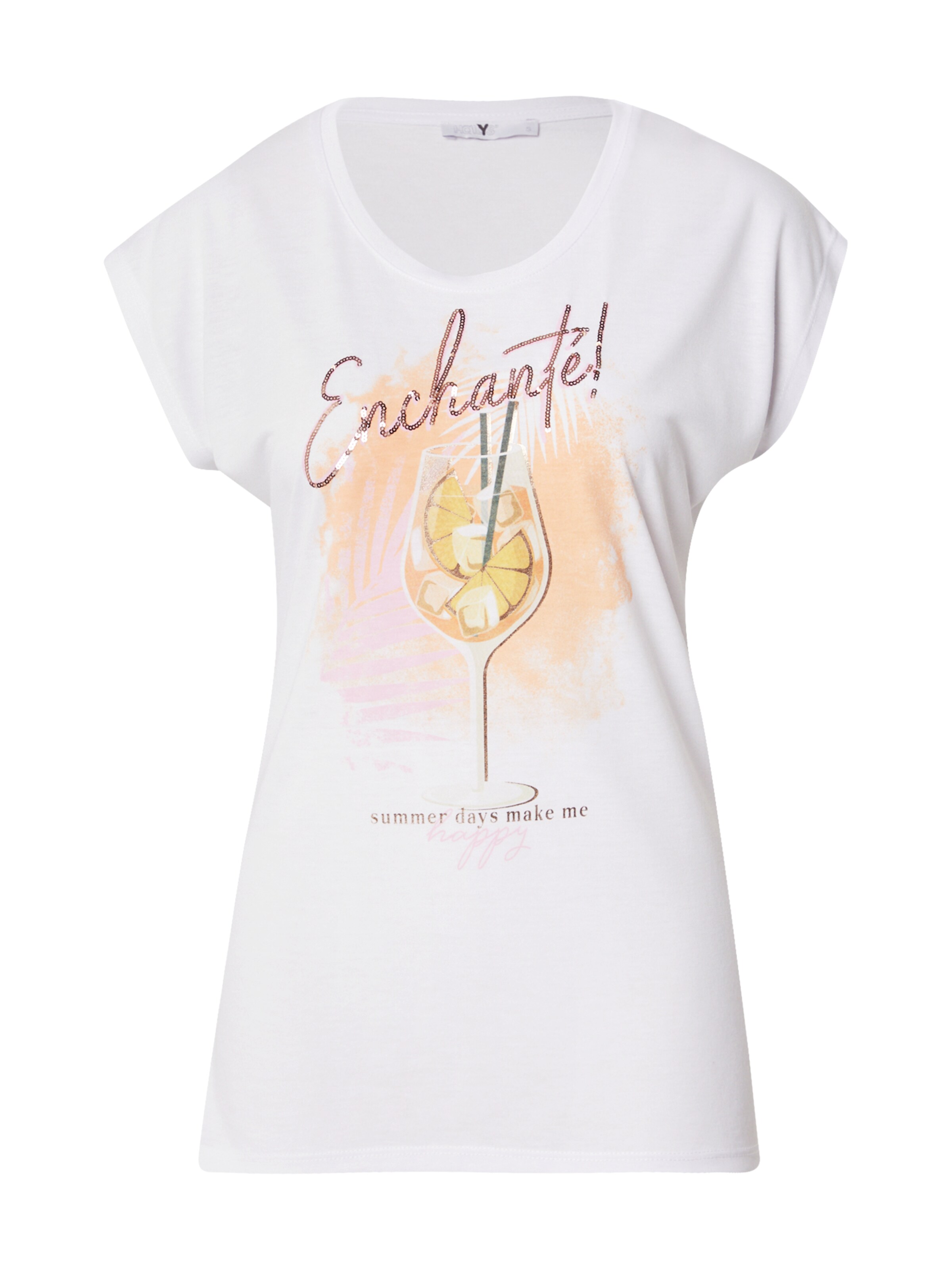 Hailys Shirt 'Lu44lu' in White: front