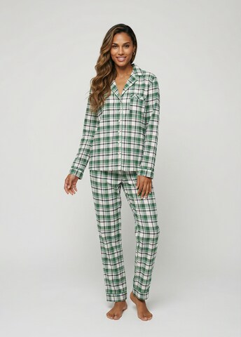LASCANA Pyjamas i grøn: forside
