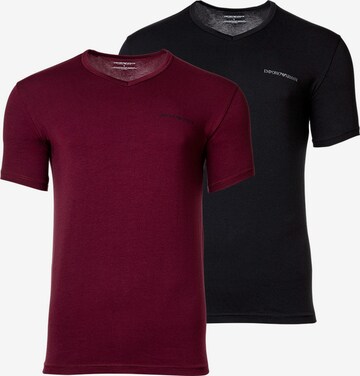 Emporio Armani Shirt in Rood: voorkant