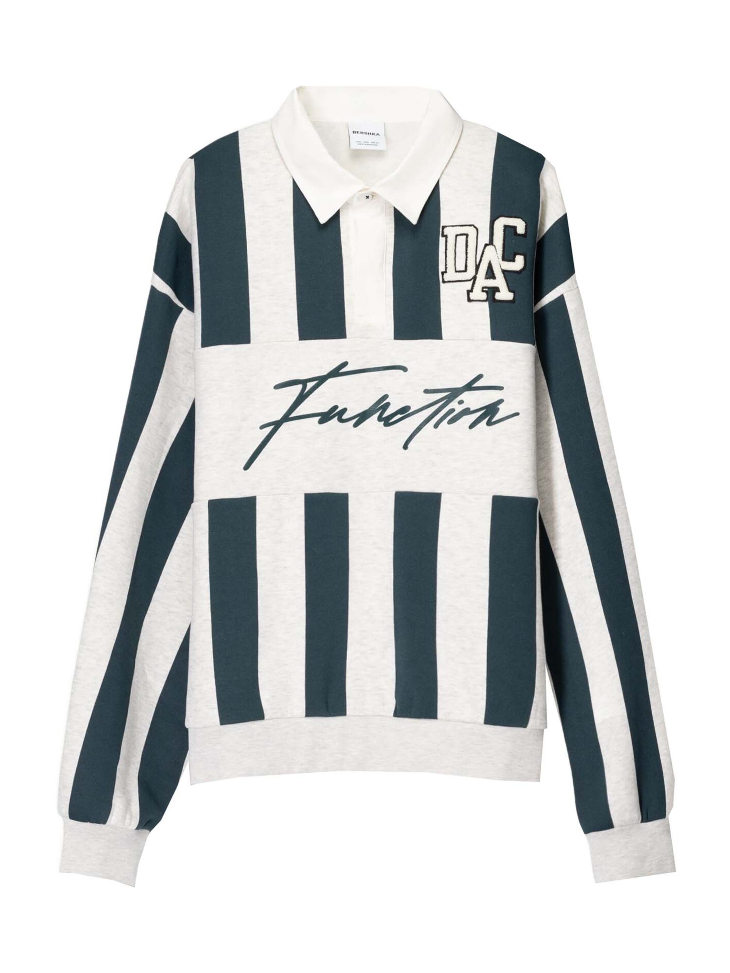 Bershka Суичър в зелено: отпред