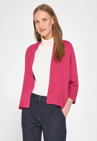 Peter Hahn Knit Cardigan in Pink: front