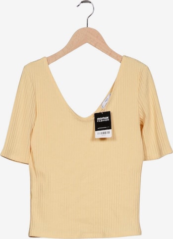 MANGO Sweater & Cardigan in M in Yellow: front