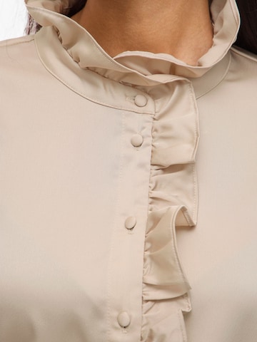 VILA Blouse in Grey
