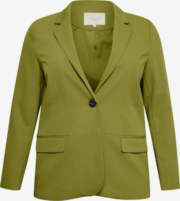 KAFFE CURVE Blazers 'sakira' in Groen: voorkant