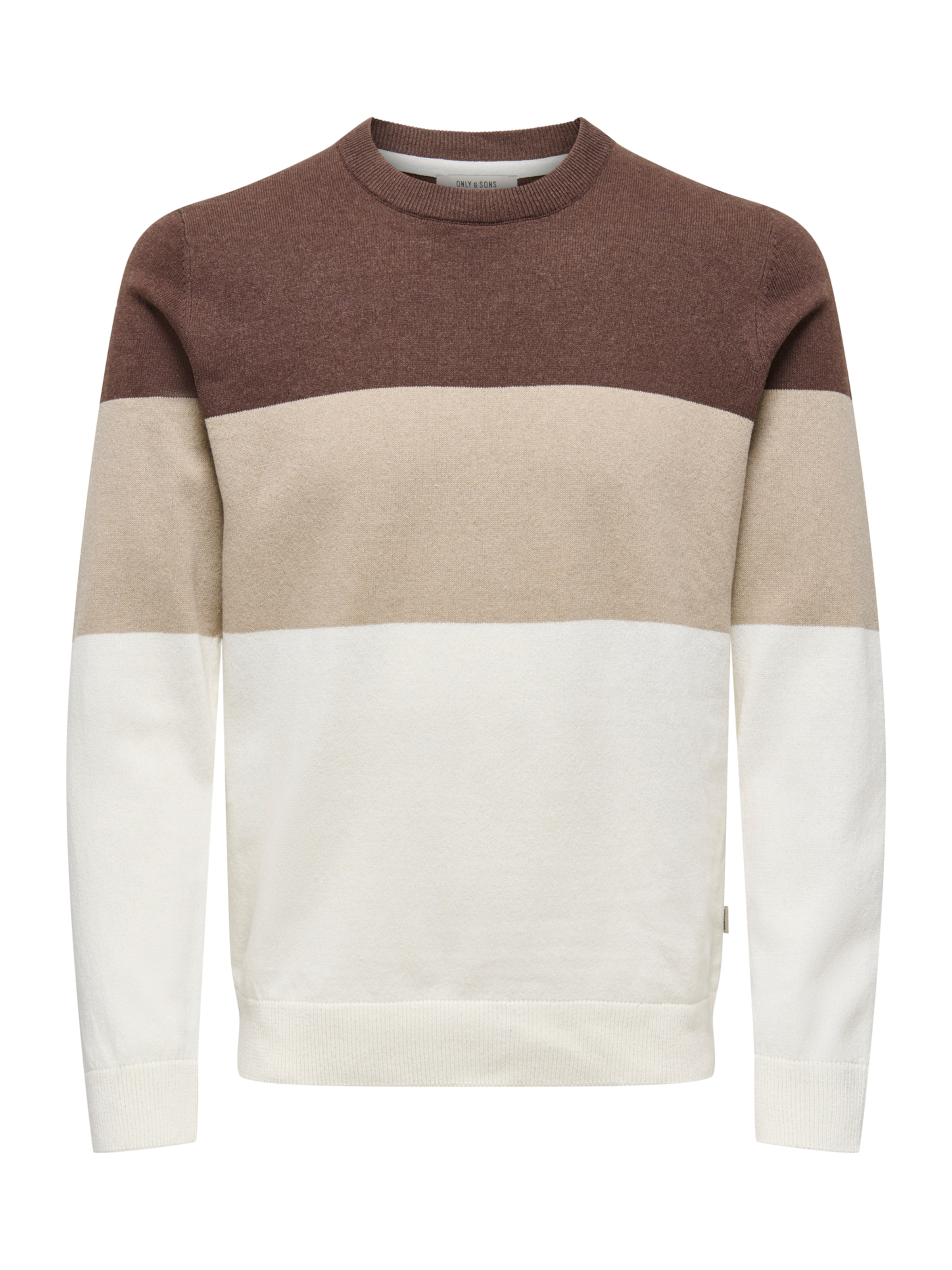 Only & Sons Свитер 'ONSREX' в Белый: спереди