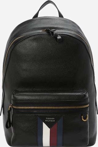 TOMMY HILFIGER Backpack in Black: front