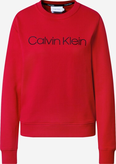 Bluză de molton Calvin Klein pe roșu / negru, Vizualizare produs