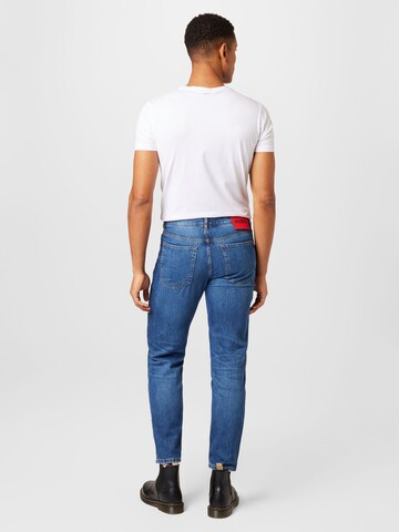 HUGO Red Slimfit Jeans 'HUGO 634' i blå