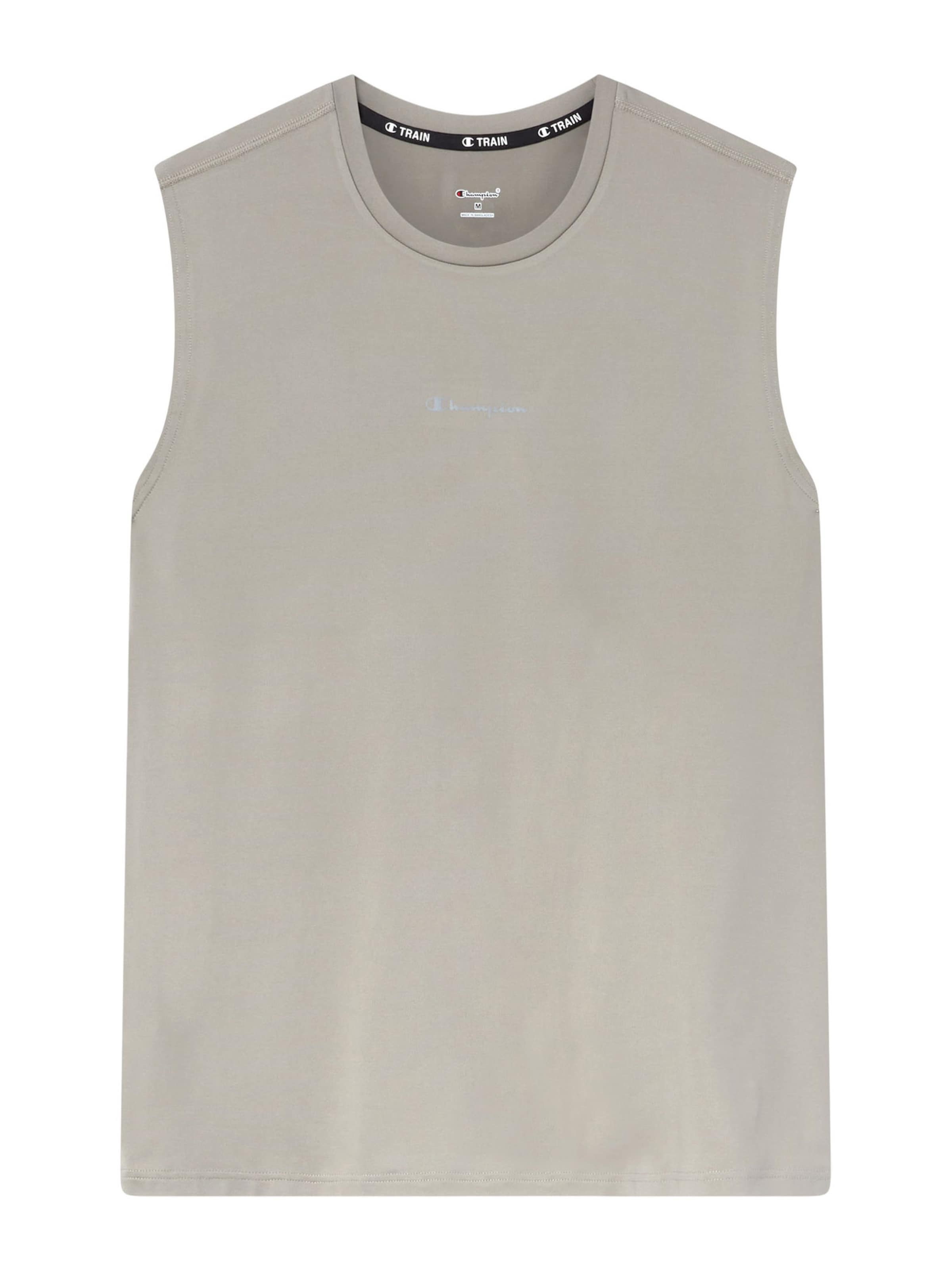 Champion Authentic Athletic Apparel Functioneel shirt in Grijs: voorkant