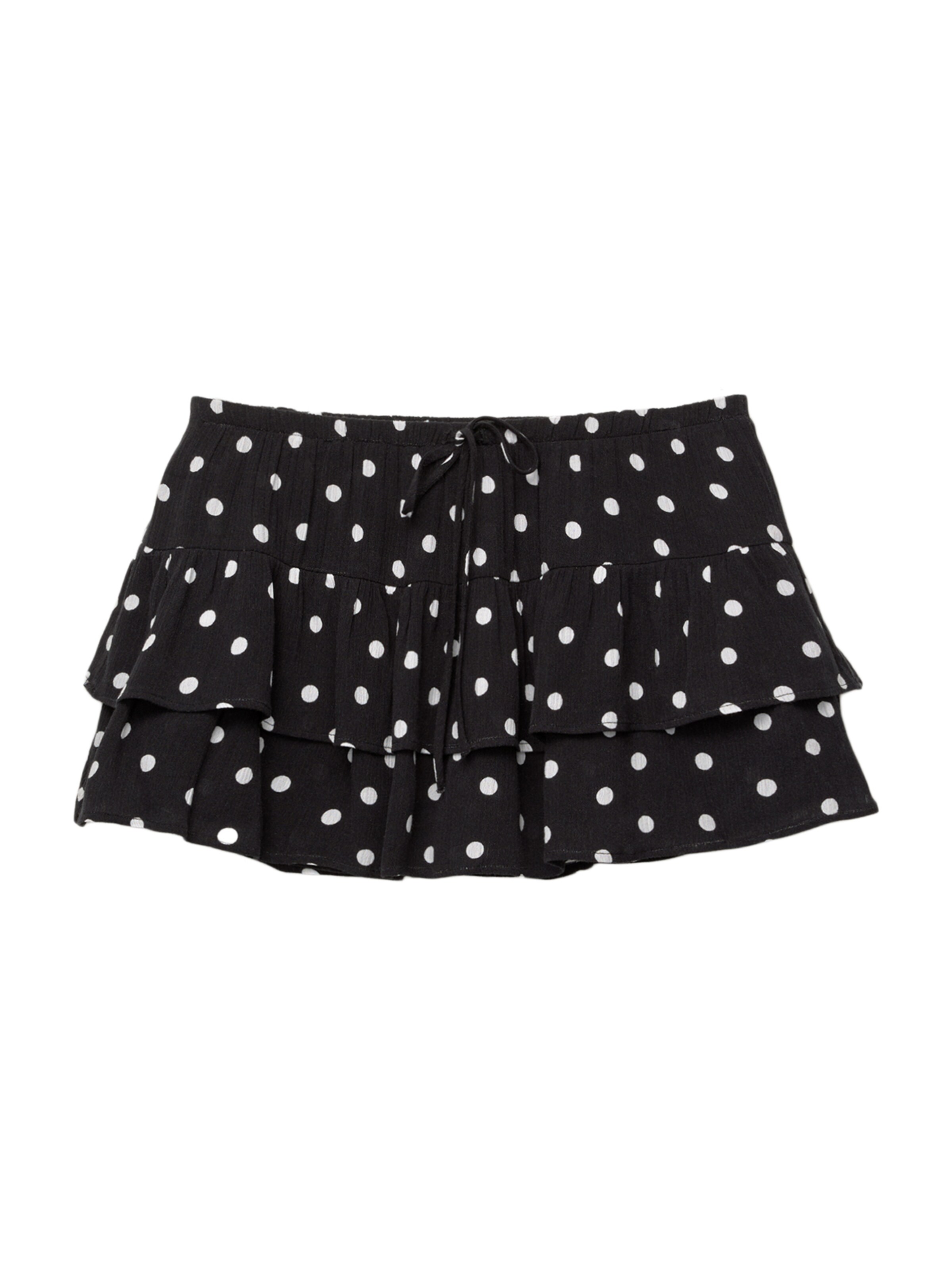 Jupe Pull&Bear en noir : devant