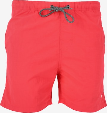 Cruz Swimming Trunks in Red: front