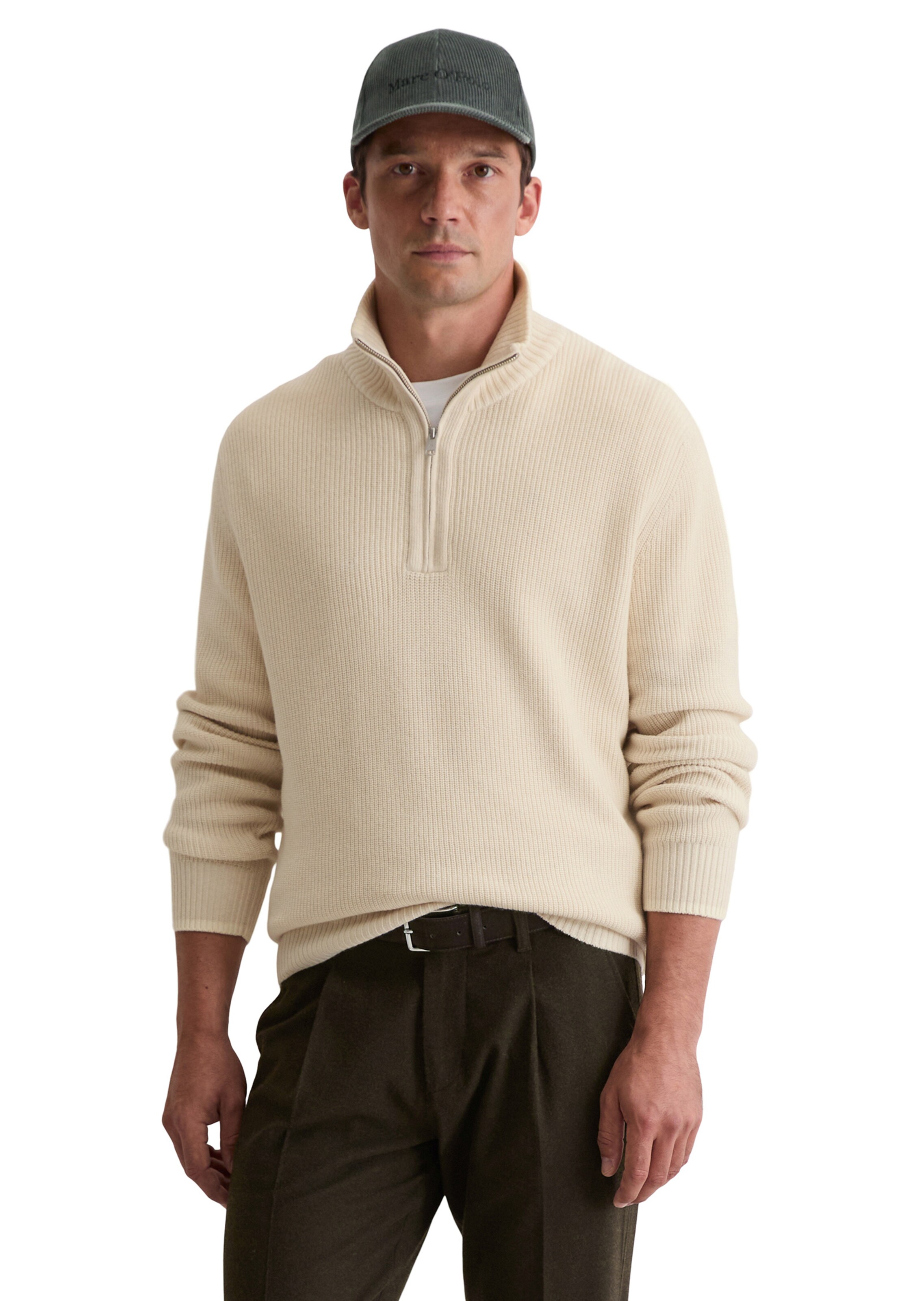 Marc O'Polo Pullover in Beige: Vorderseite