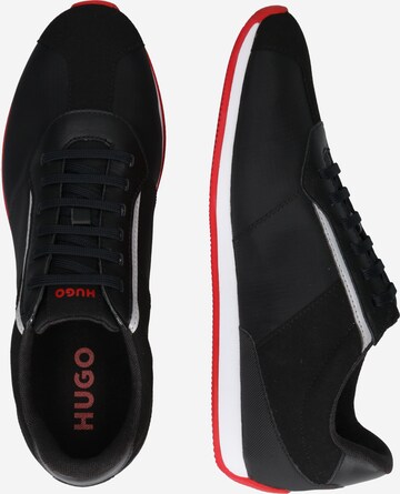 HUGO Red Sneakers laag 'Cyden' in Zwart