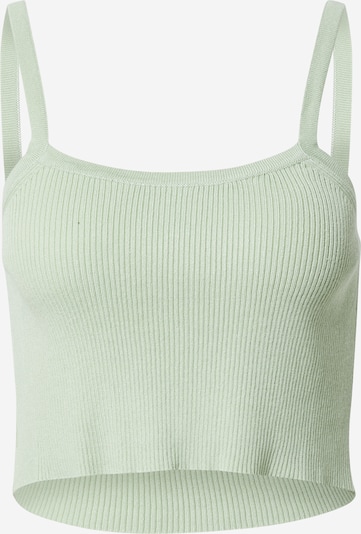 Missguided Tops en tricot en vert clair, Vue avec produit