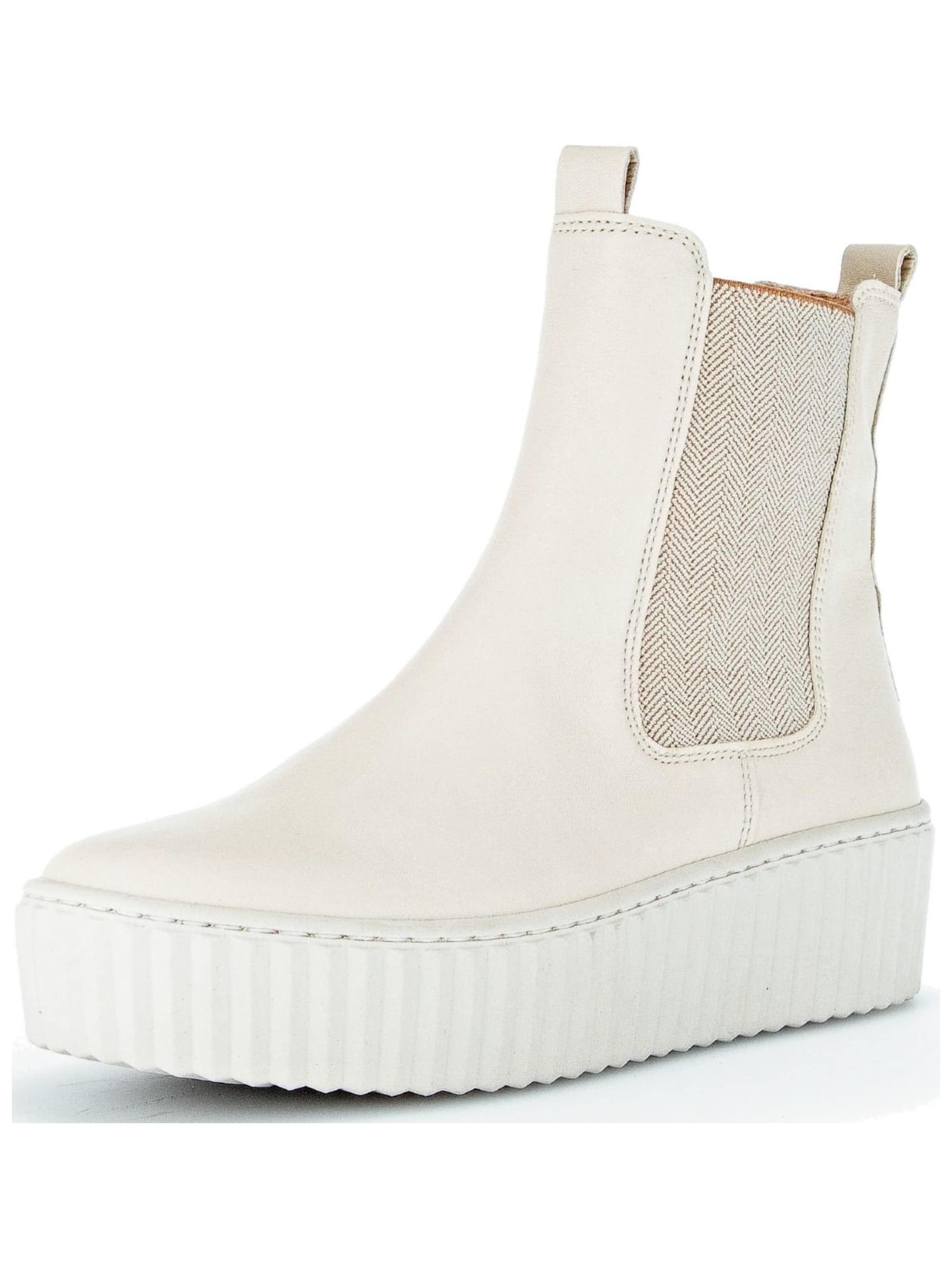 Chelsea Boots GABOR en beige : devant