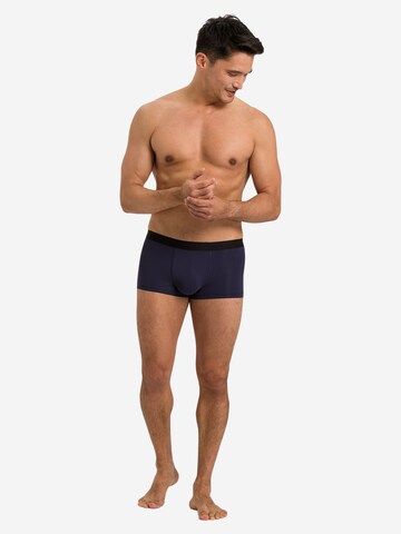 Hanro Boxershorts 'Micro Touch' in Blauw