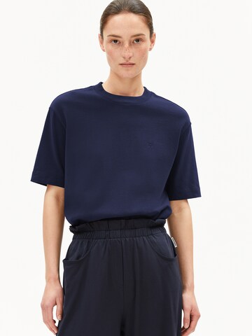 ARMEDANGELS Shirt in Blauw: voorkant