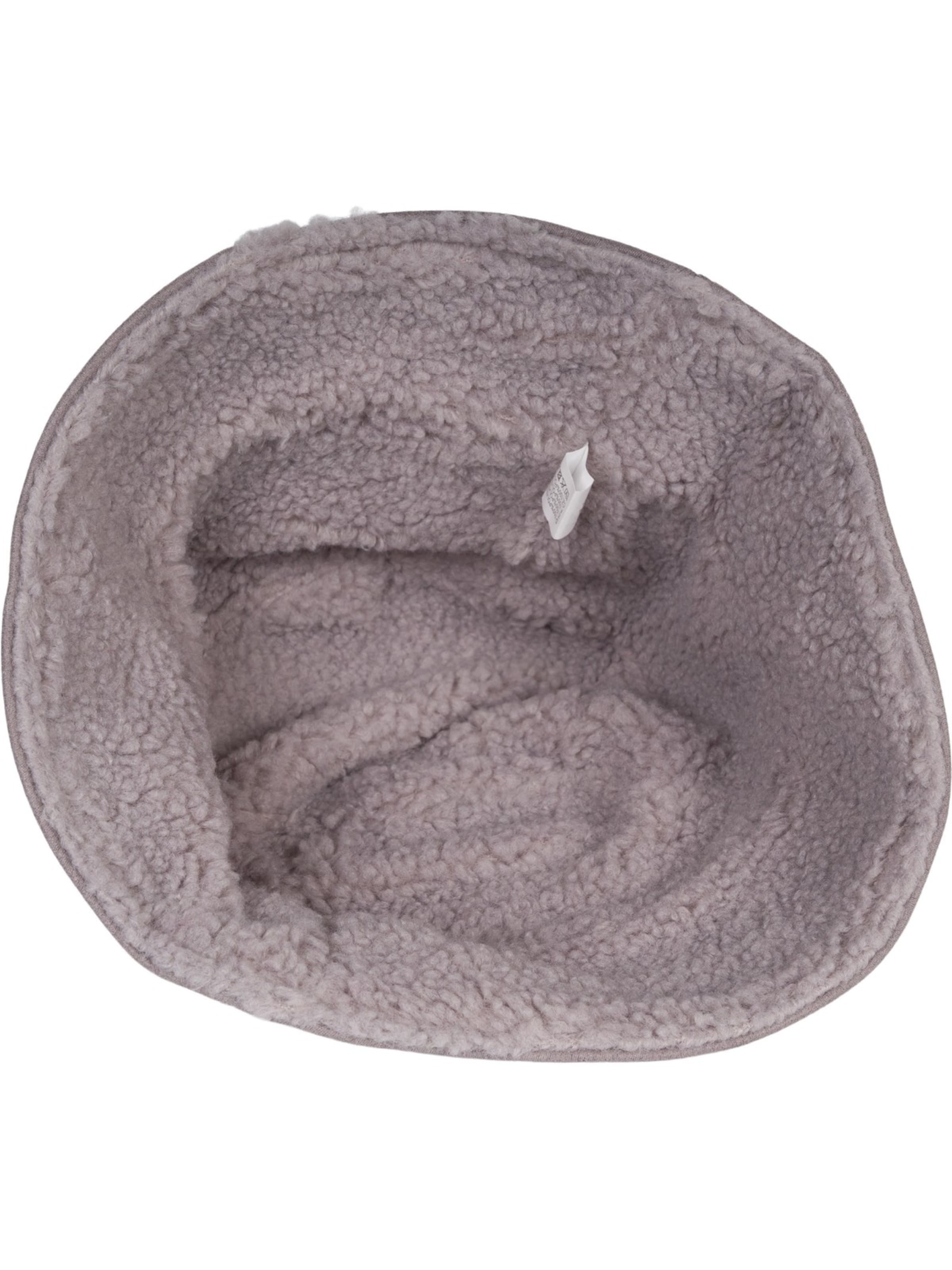 styleBREAKER Hut '2 in 1 Wende Fischerhut Materialmix'‌‌‌ in Grau