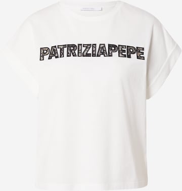 PATRIZIA PEPEMajica - bijela boja: prednji dio