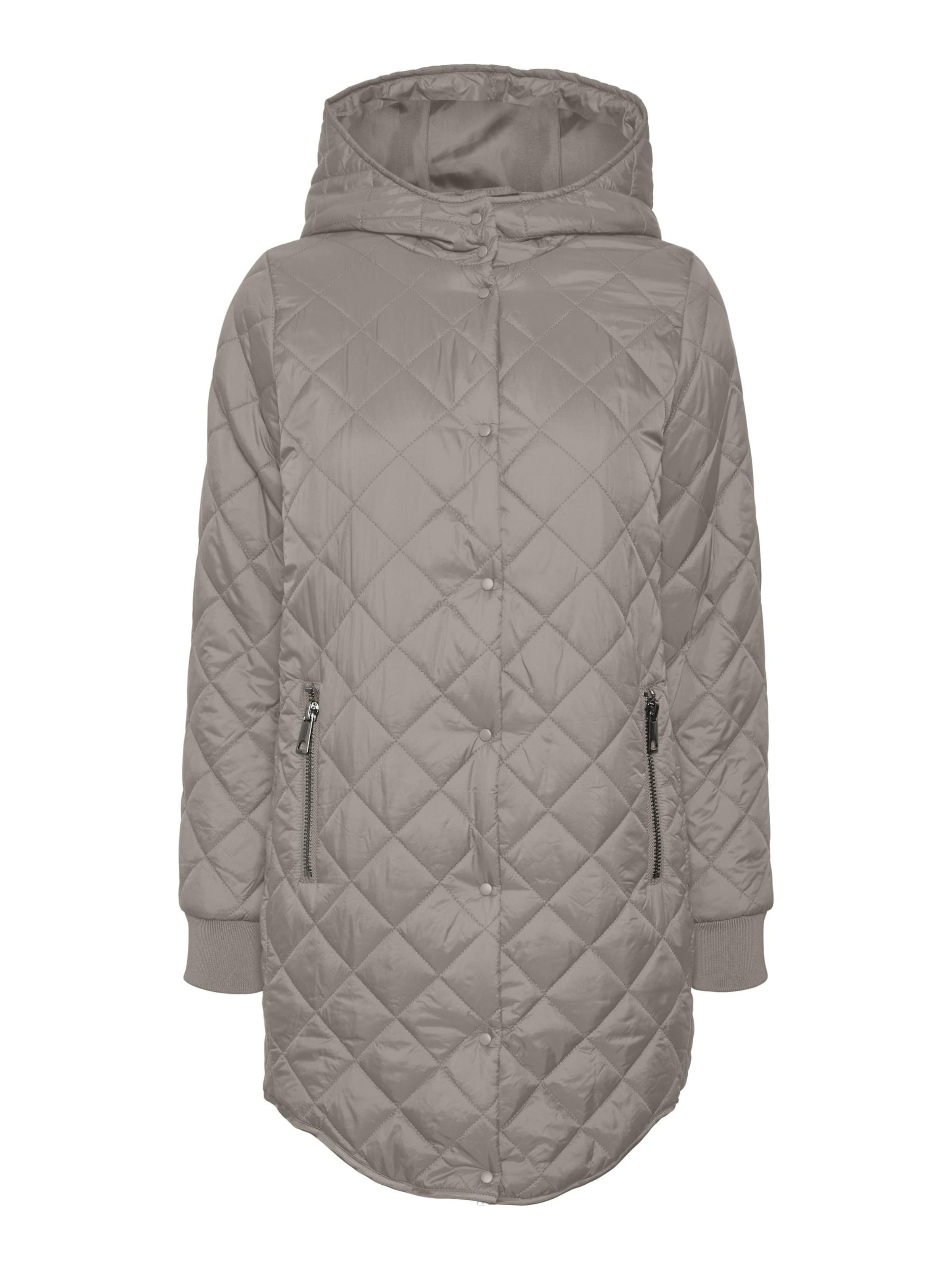 VERO MODA Mantel 'VMHayle' in Grau: Vorderseite