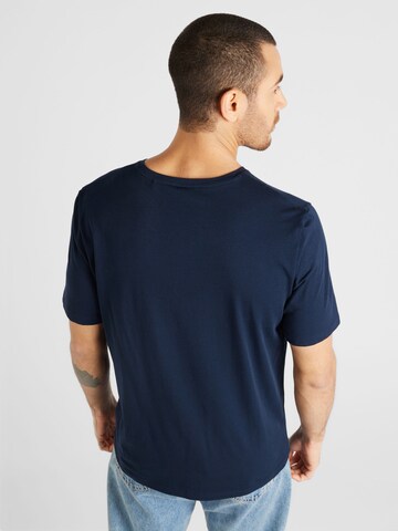 BOSS T-Shirt 'Mix&Match' in Blau