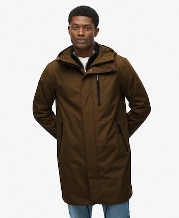 Superdry Tussenparka in Groen: voorkant