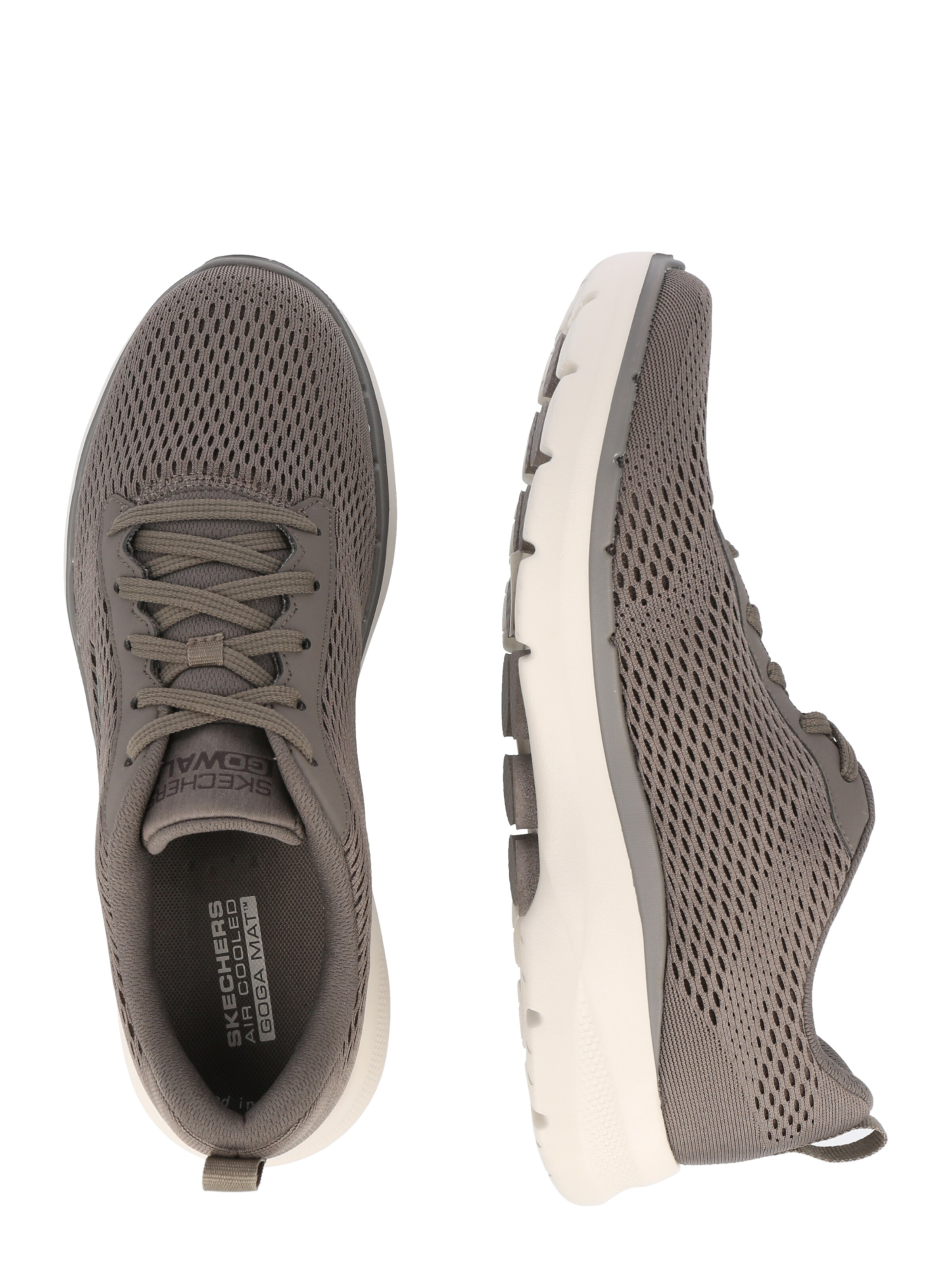 SKECHERS Sneakers laag 'Go Walk 6' in Grijs