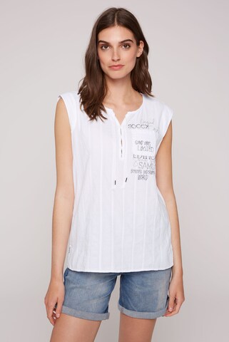 Soccx Blouse in White: front