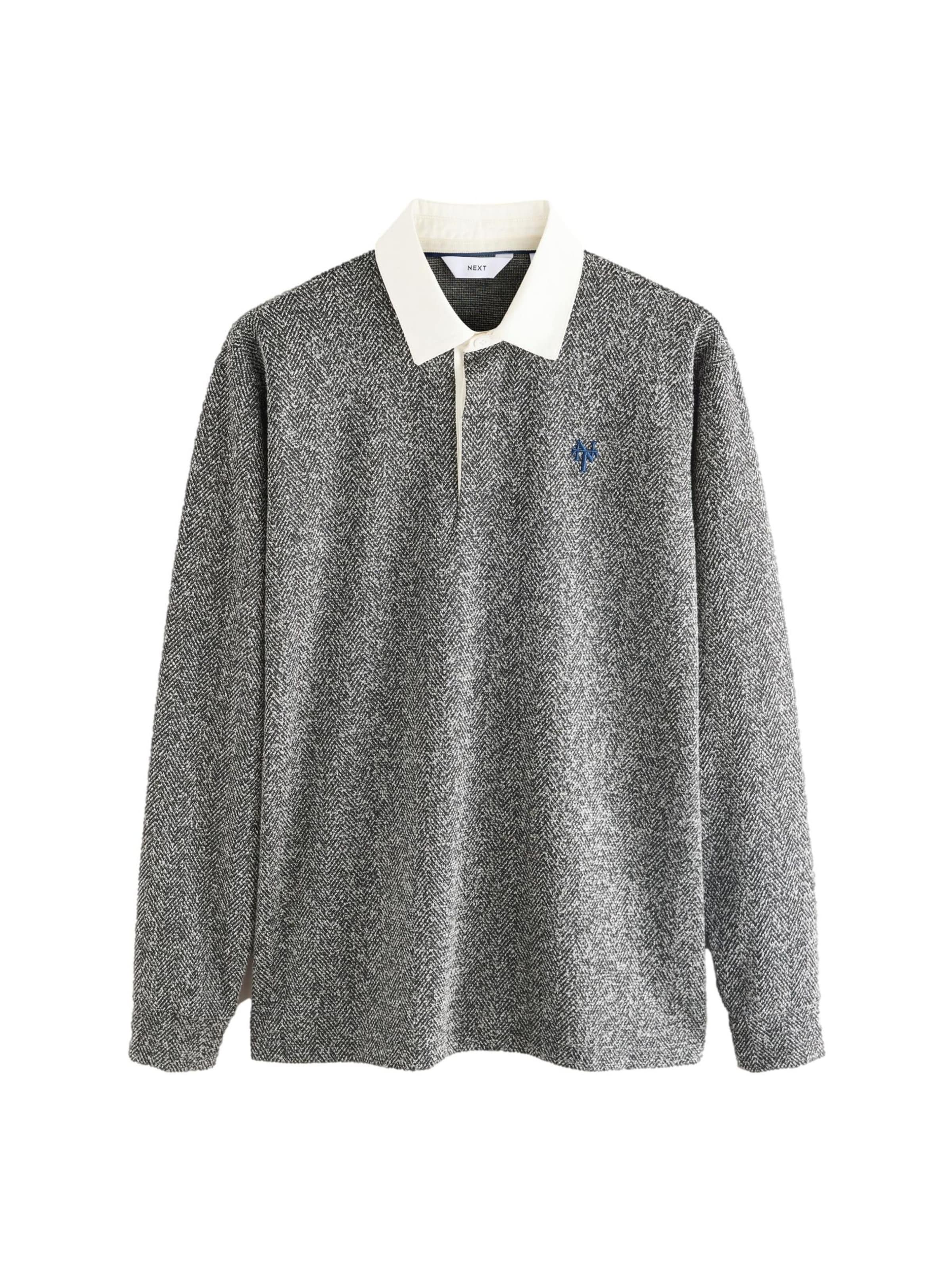 Next Shirt in Grey / Black, Item view