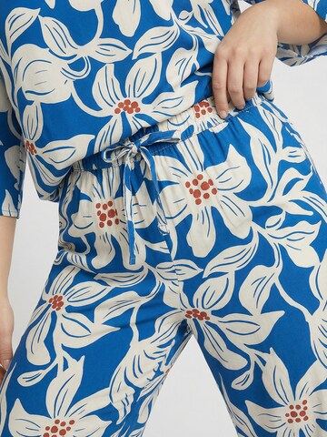 Guido Maria Kretschmer Curvy Широкий Штаны 'Rylie' в Синий