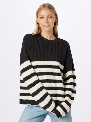 Pull-over 'BRINNY' minimum en noir : devant