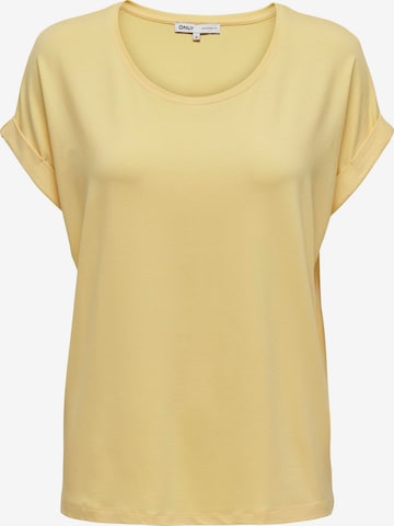 ONLY Тениска 'Moster' в жълто: отпред