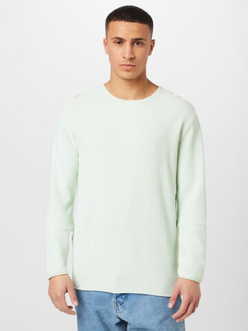 INDICODE JEANS Regular Fit Pullover 'Christian' i blå: forside