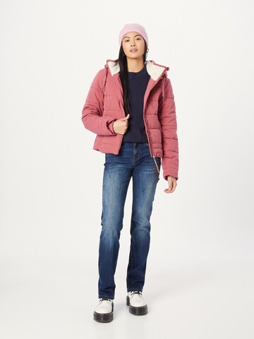 Ragwear Prehodna jakna 'NOVVA' | roza barva
