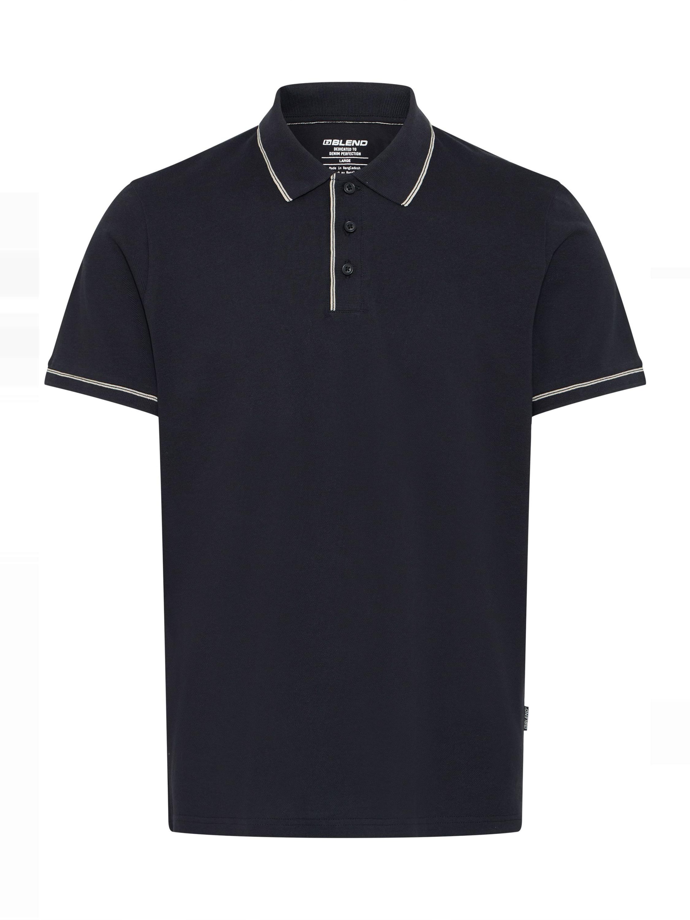 T-Shirt 'BHElwood' BLEND en noir : devant