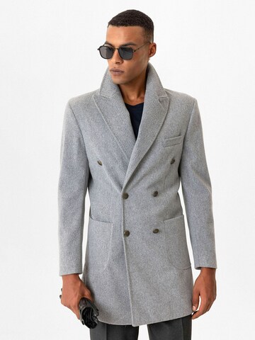 Antioch Between-seasons coat 'Bratislava' in Grey: front