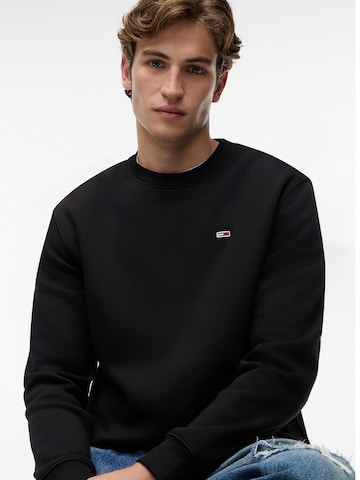 Tommy Jeans Sweatshirt in Schwarz