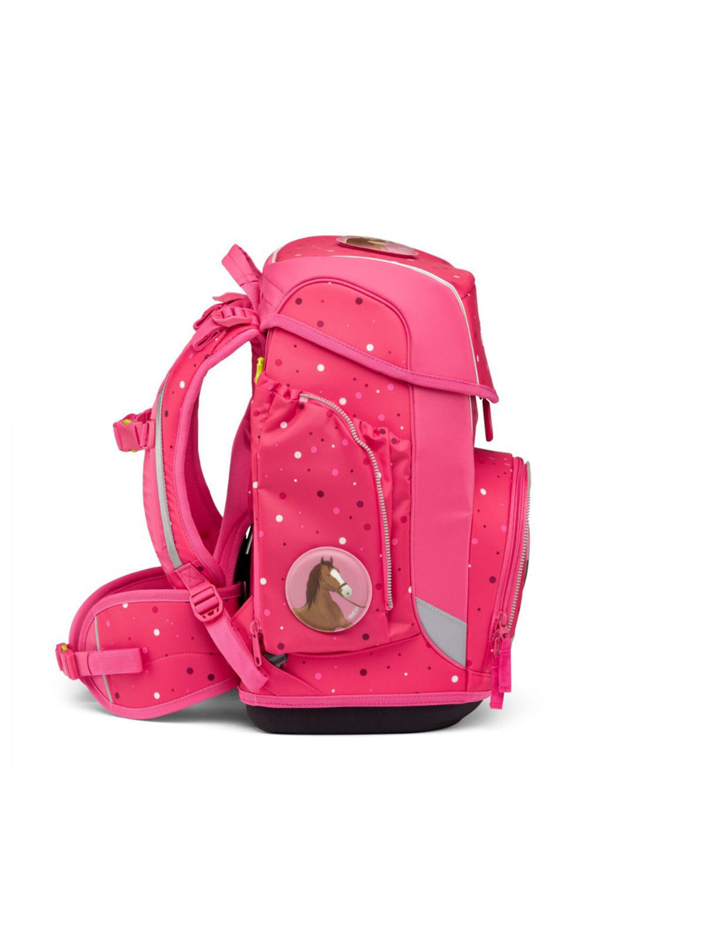 ergobag Backpack 'Urlaub auf dem ReitBärhof' in Pink