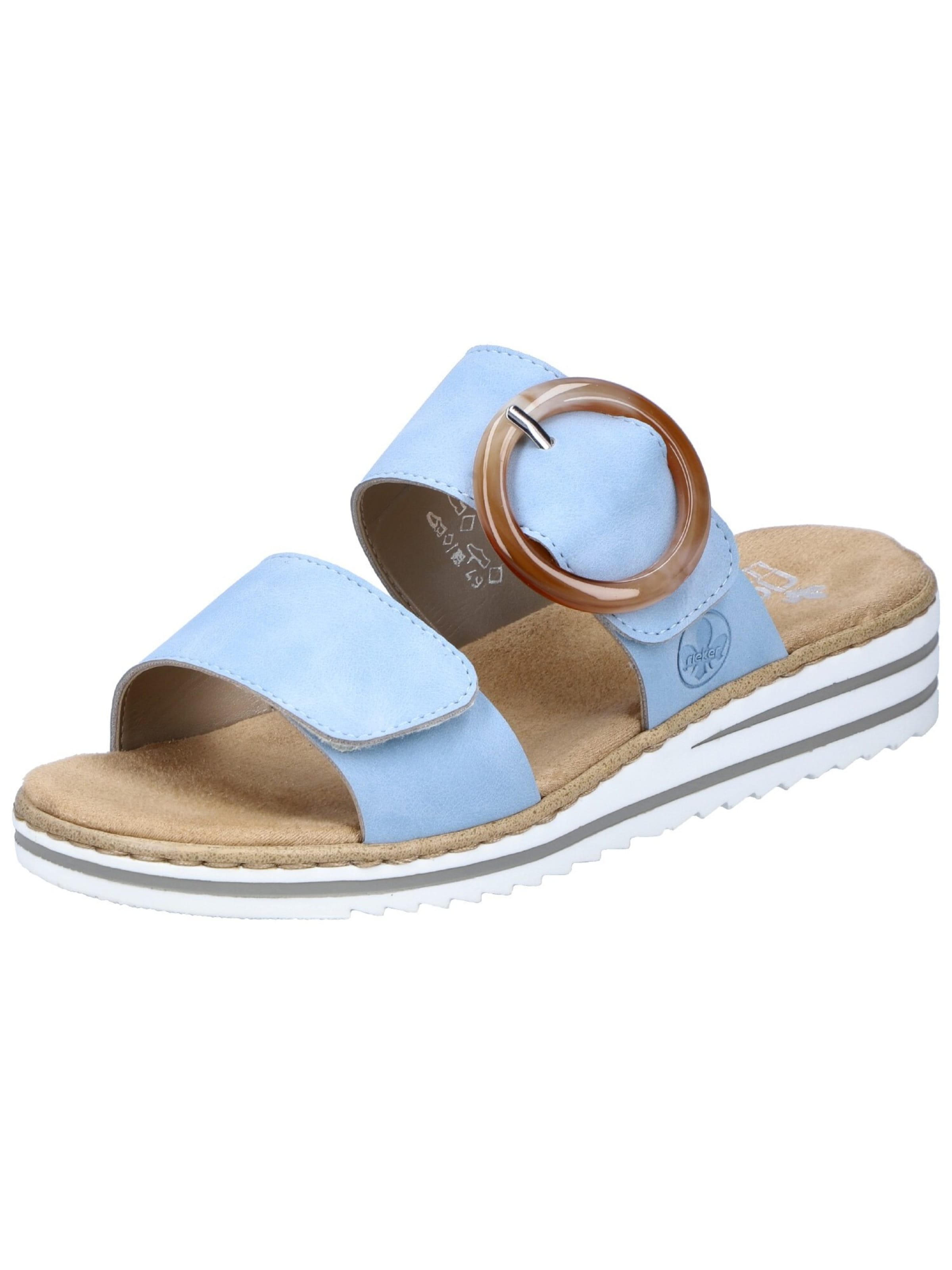 Rieker Šľapky - Modrá: predná strana