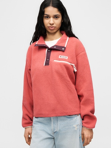 COLUMBIA Αθλητικό πουλόβερ 'Helvetia™ II' σε κόκκινο