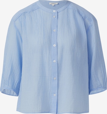 Chemisier s.Oliver en bleu : devant