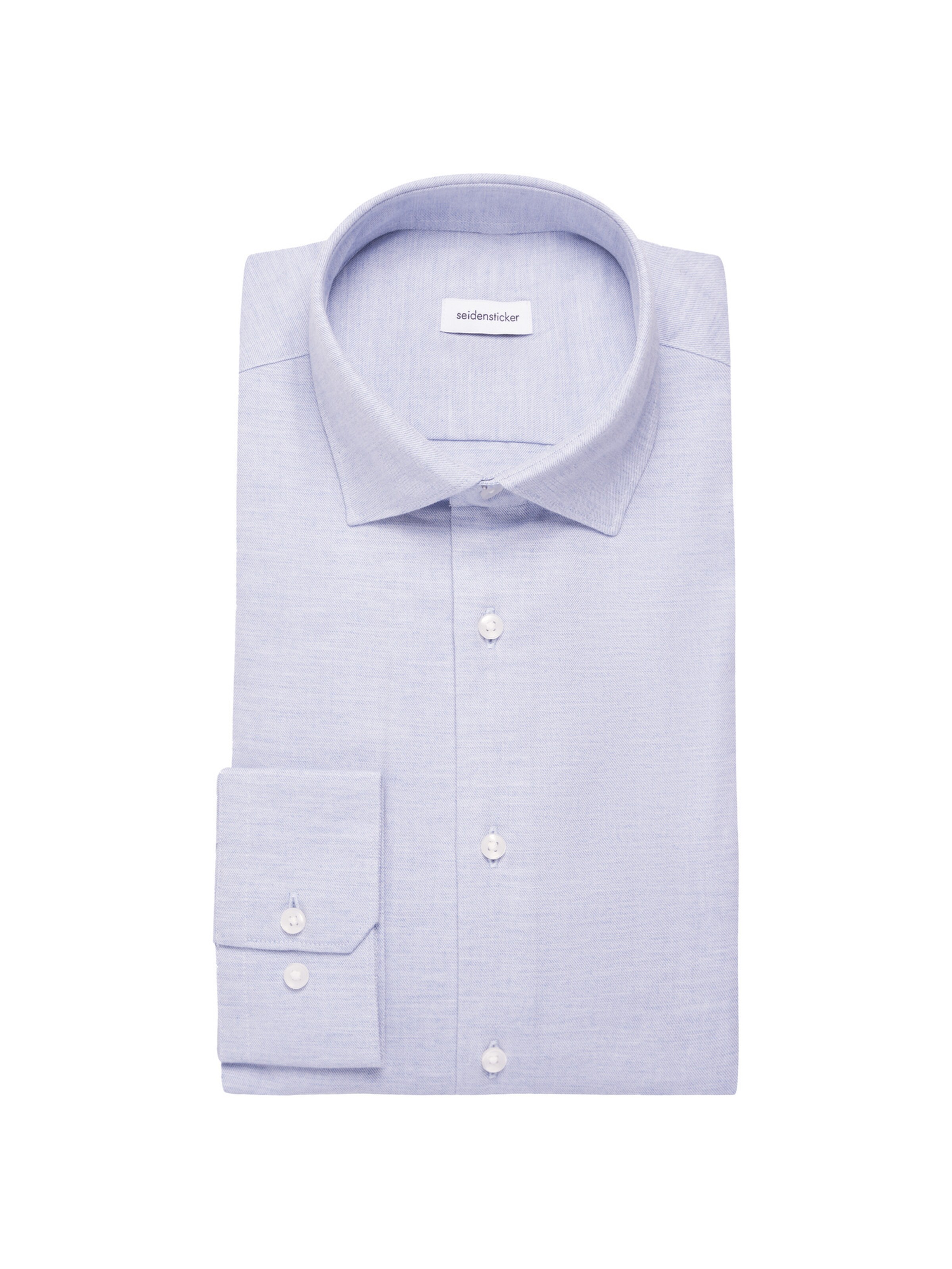 SEIDENSTICKER Regular fit Zakelijk overhemd 'Schwarze Rose' in Blauw