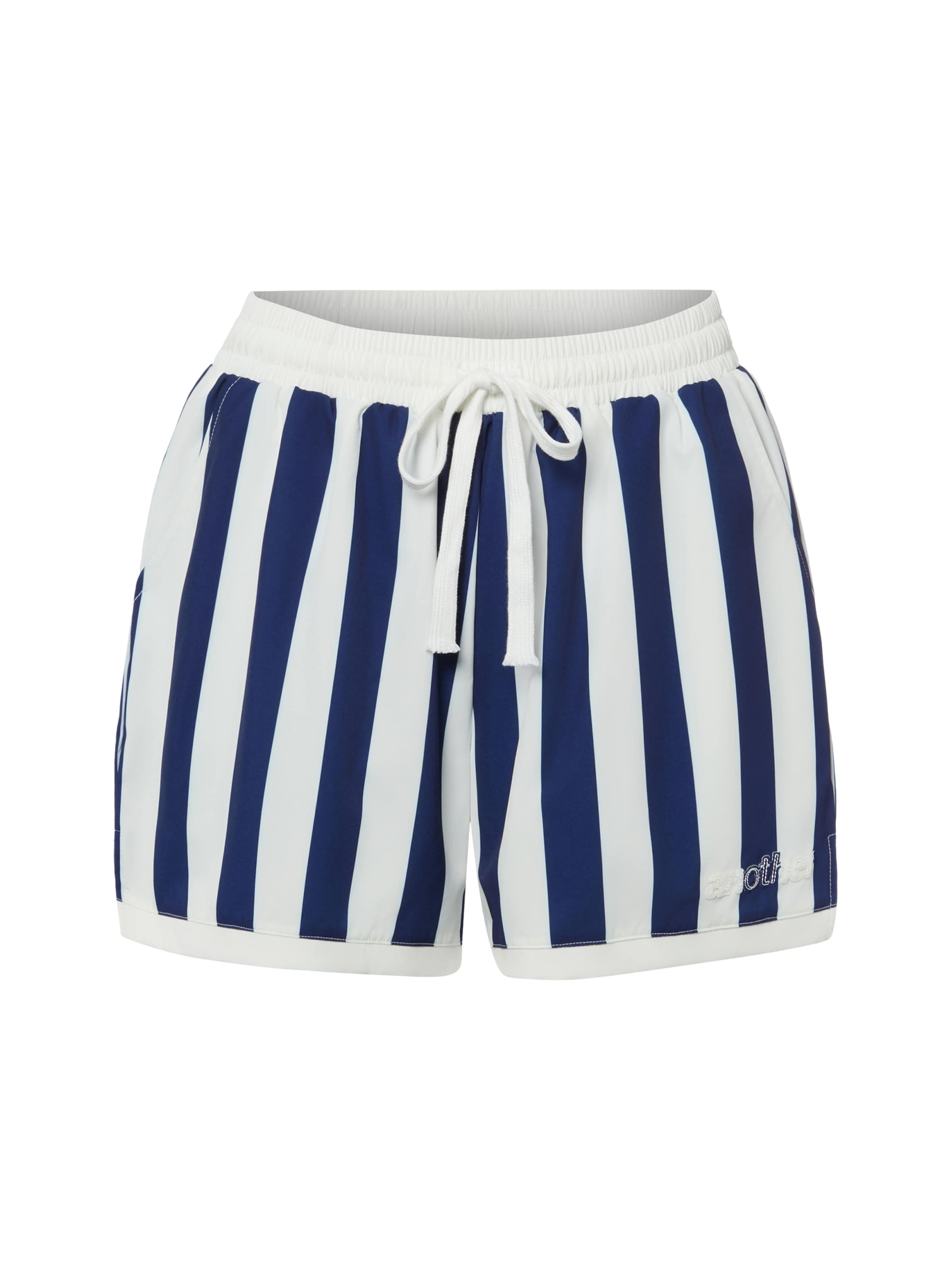 Another Cotton Lab Badeshorts in Blau: Vorderseite