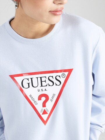 GUESS Sweatshirt in Blau
