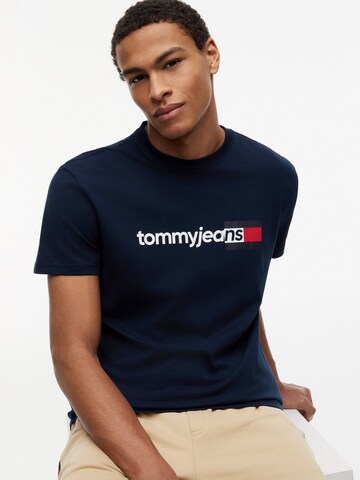 Tommy Jeans Paita 'ENTRY DNA' värissä sininen