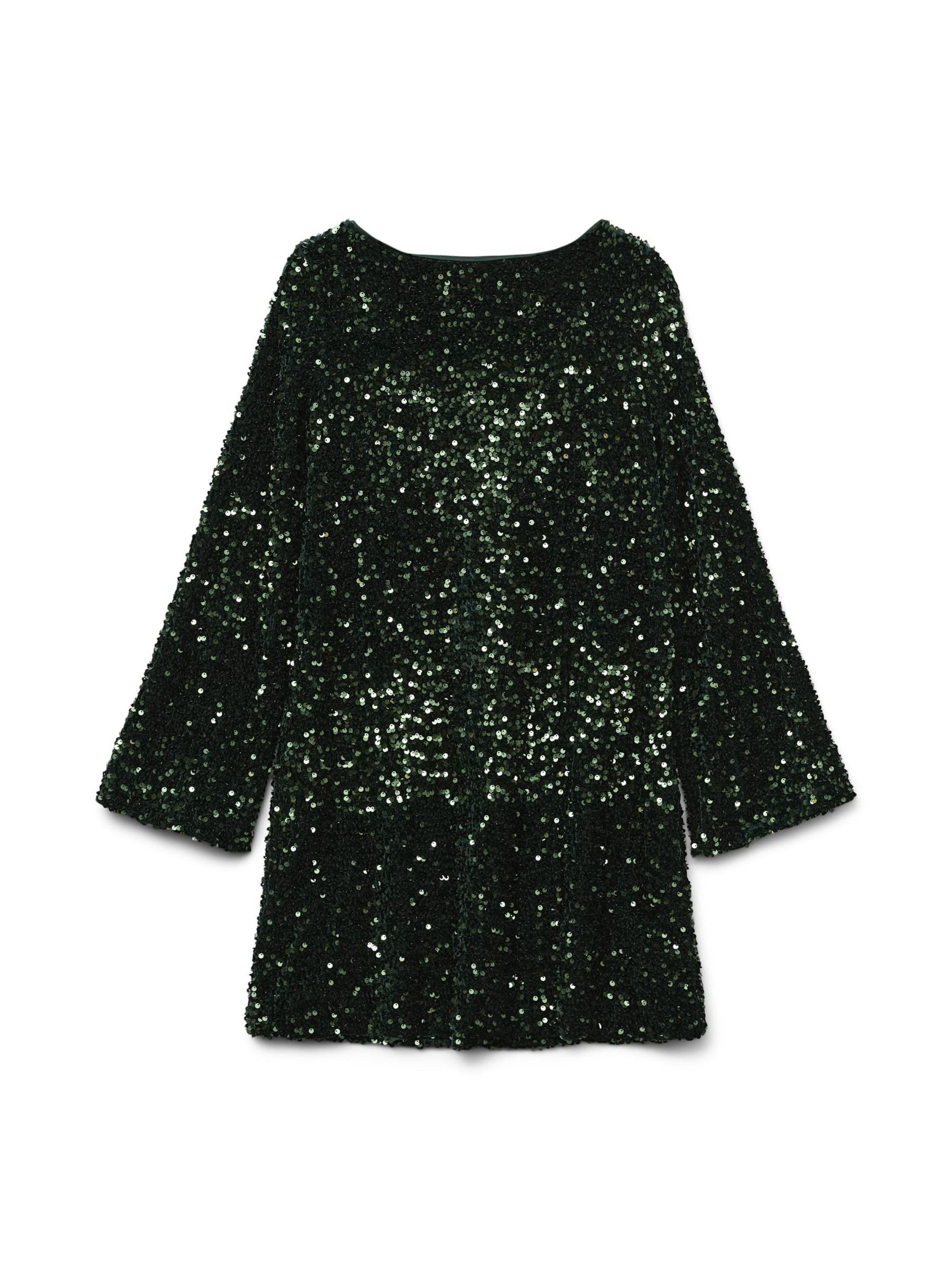 VERO MODA Jurk 'VMLaila' in Groen: voorkant